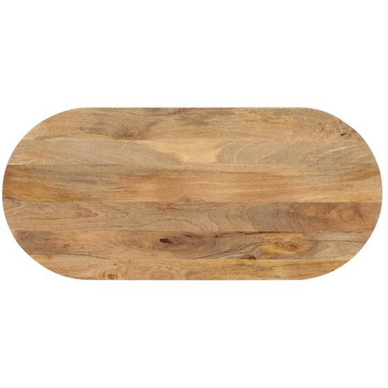 Dessus de table 100x40x2,5 cm ovale bois massif de manguier