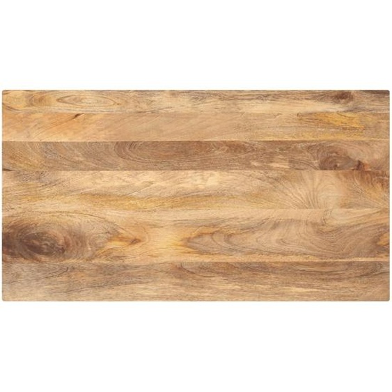 Dessus de table 100x70x2,5cm rectangulaire bois massif manguier