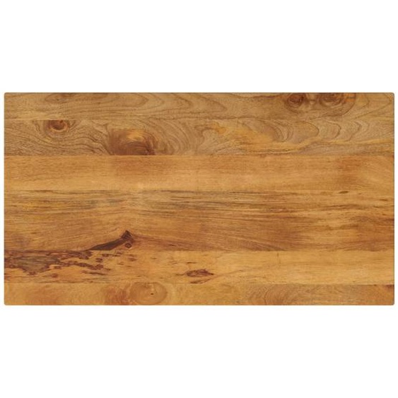 Dessus de table 100x70x2,5cm rectangulaire bois massif manguier