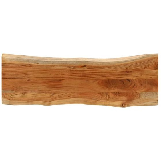 Dessus de table 110x40x3,8 cm rectangulaire bois massif acacia