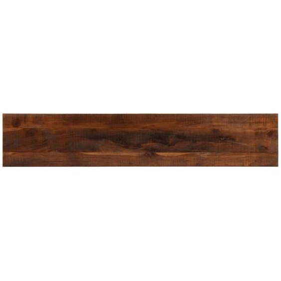 Dessus de table 140x30x3,8cm rectangulaire bois massif récupéré