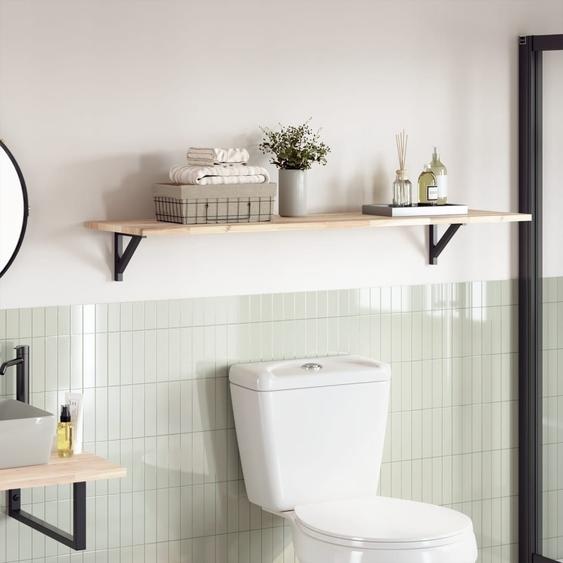 Dessus de table 140x40x2 cm rectangulaire bois massif dacacia