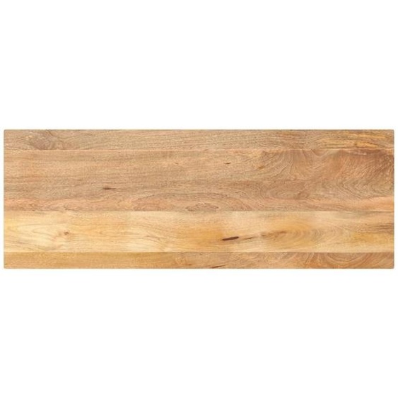Dessus de table 160x50x2,5cm rectangulaire bois massif manguier