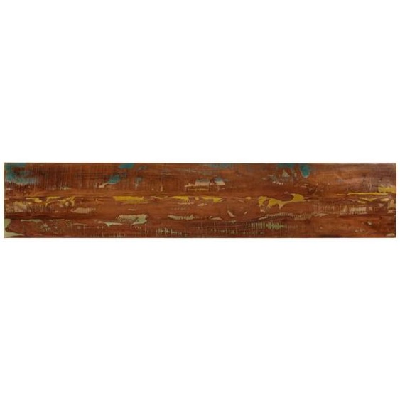 Dessus de table 180x40x2,5cm rectangulaire bois massif récupéré