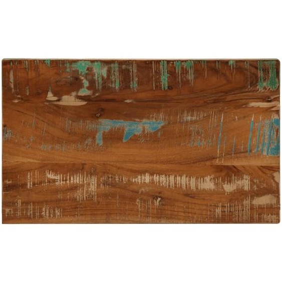 Dessus de table 60x30x3,8 cm rectangulaire bois massif récupéré