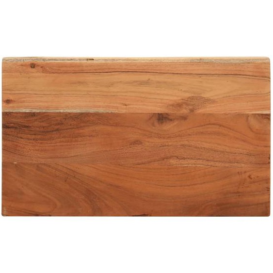Dessus de table 60x40x2,5 cm rectangulaire bois massif dacacia