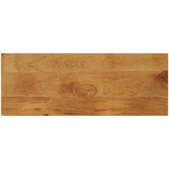 Dessus de table 70x40x2,5 cm rectangulaire bois massif manguier
