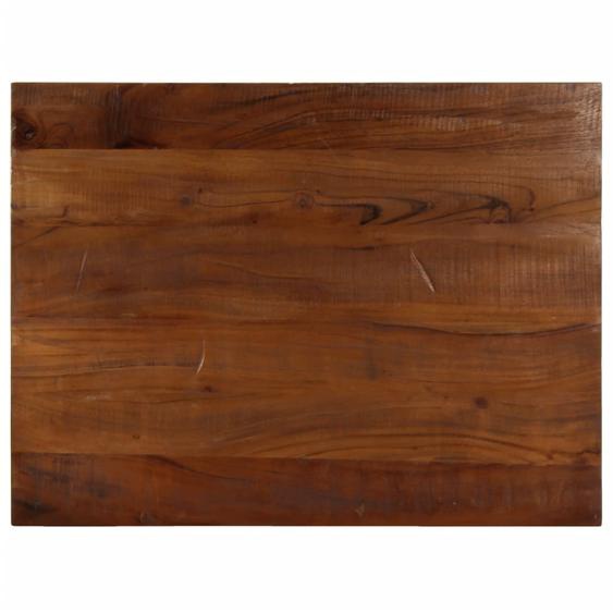 Dessus de table 70x60x2,5 cm rectangulaire bois massif récupéré