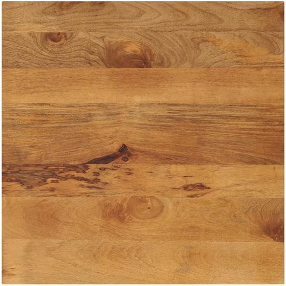 Dessus de table 70x70x3,8 cm carré bois massif manguier