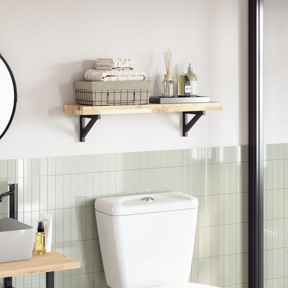 Dessus de table 80x20x4 cm rectangulaire bois massif dacacia