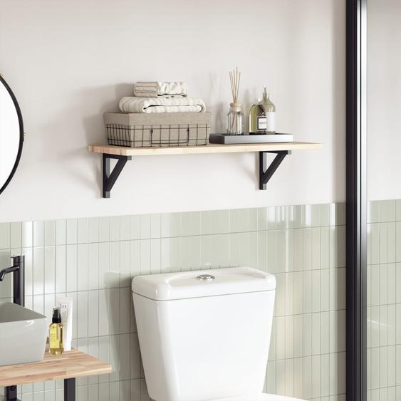 Dessus de table 80x30x2 cm rectangulaire bois massif dacacia