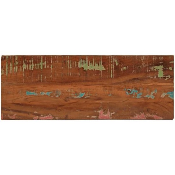 Dessus de table 80x40x3,8 cm rectangulaire bois massif récupéré
