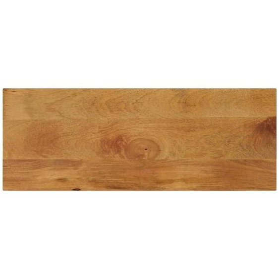 Dessus de table 90x20x3,8 cm rectangulaire bois massif manguier
