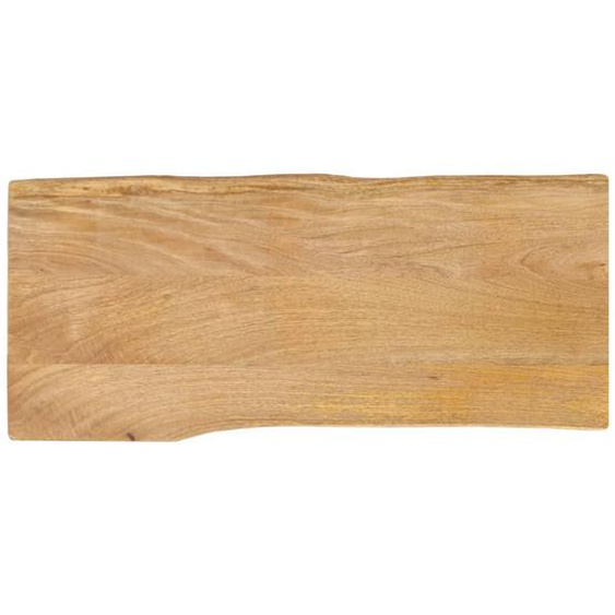 Dessus de table 90x40x3,8 cm bord vivant bois massif manguier