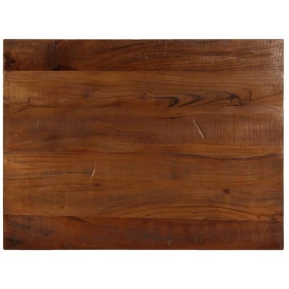 Dessus de table 90x60x2,5 cm rectangulaire bois massif récupéré