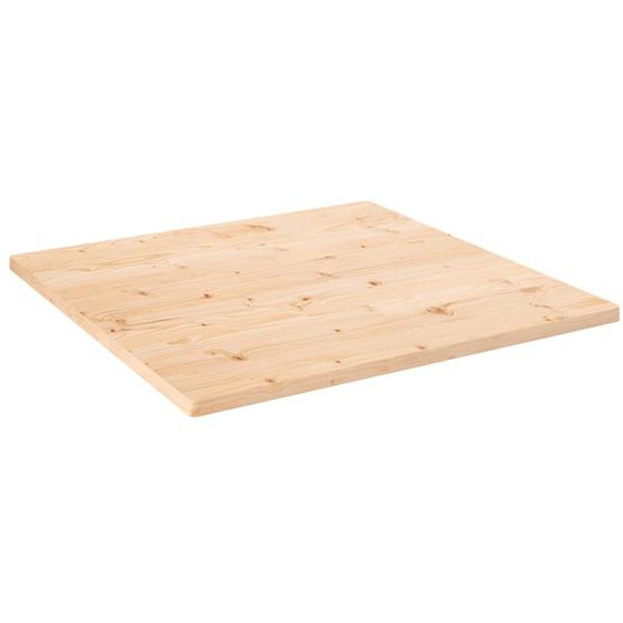 Dessus de table 90x90x2,5 cm bois de pin massif