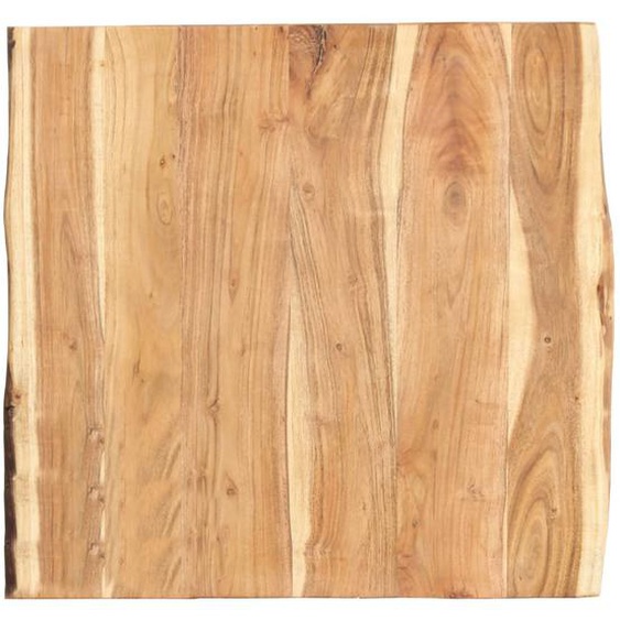 Dessus de table Bois dacacia massif 58x(50-60)x3,8 cm
