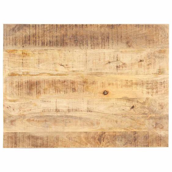 Dessus de table Bois de manguier solide 15-16 mm 70x60 cm