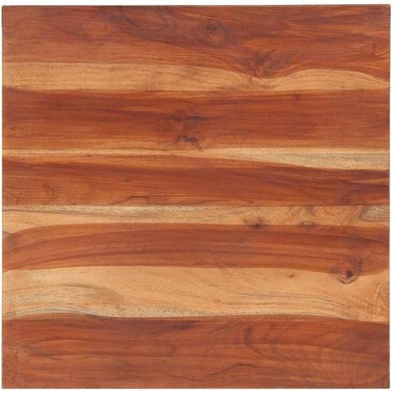Dessus de table bois massif dacacia 25-27 mm 60x60 cm