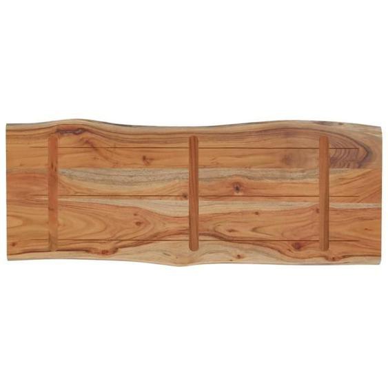 Dessus de table - MOTHINESSTO - Rectangulaire - Bois massif acacia - 90x40 cm - Finition naturelle