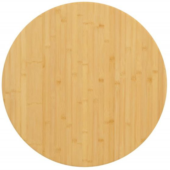 Dessus de table Ø80x1,5 cm bambou
