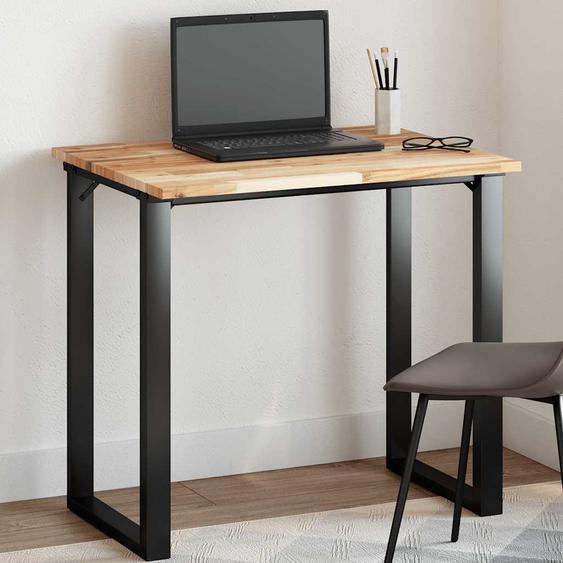 Dessus de table rectangulaire 100x60x2 cm bois massif dacacia