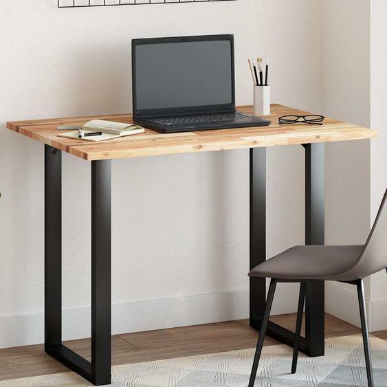 Dessus de table rectangulaire 120x70x2 cm bois massif dacacia