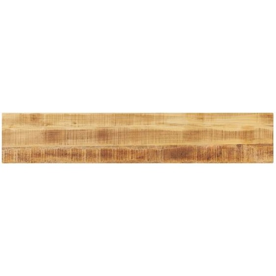 Dessus de table rectangulaire bois massif de manguier brut