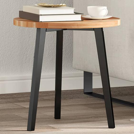 Dessus de table rond Ø40x2 cm bois massif dacacia