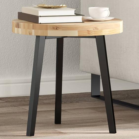 Dessus de table rond Ø40x4 cm bois massif dacacia