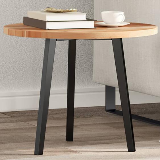 Dessus de table rond Ø50x2 cm bois massif dacacia