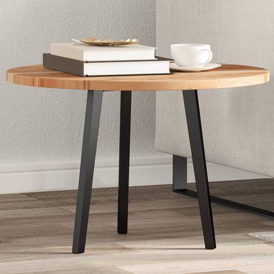 Dessus de table rond Ø60x2 cm bois massif dacacia