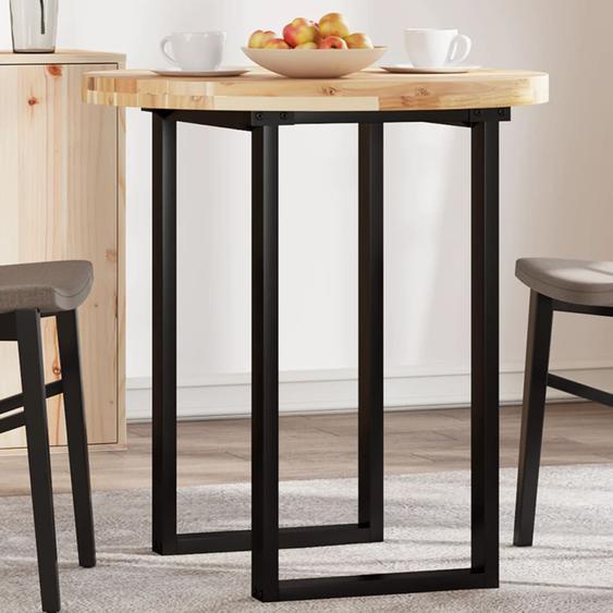 Dessus de table rond Ø70x4 cm bois massif dacacia