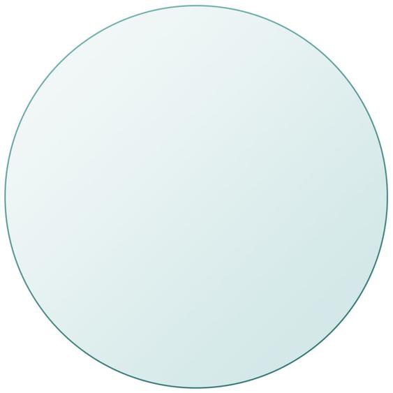 Dessus de table ronde en verre trempé 300 mm