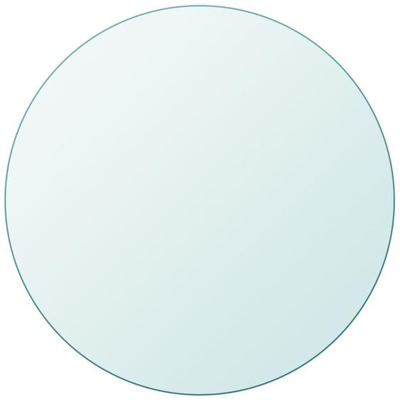 Dessus de table ronde en verre trempé 400 mm