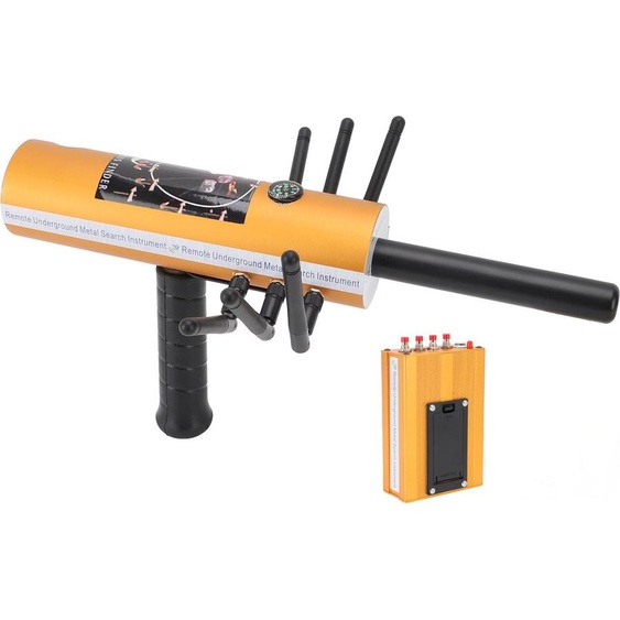 Détecteur de métaux souterrains avec boussole 1200M de portée 30M de profondeur Scanner portable pour le cuivre, lor, largent et les pierres précieuses