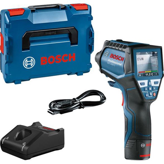 Détecteur thermique GIS 1000 C Professional + batterie + chargeur + coffret L-BOXX - BOSCH - 0601083301