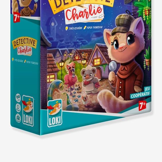 Detective Charlie bleu