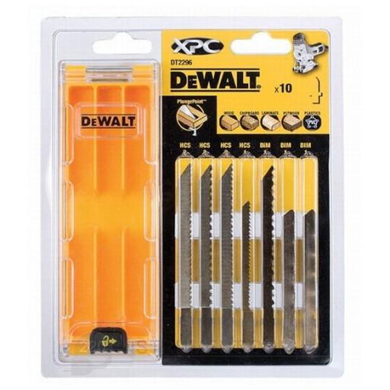 Dewalt - Coffret 10 lames xpc boîte de rangement - DT2296