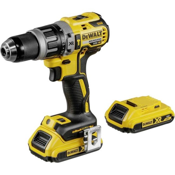 DeWALT DCD796D2-QW - Marteau perforateur/pilote - sans fil - 2 vitesses - mandrin 13 mm - 70 N-m - 2 batteries - 18 V (DCD796D2-QW)