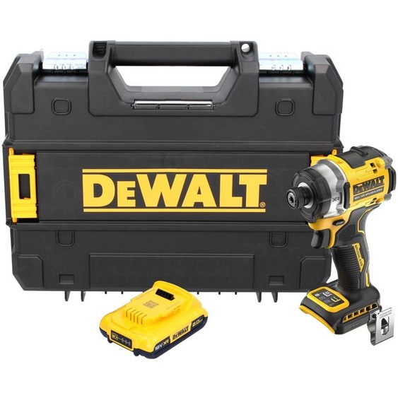 DeWalt DCF 860 NT Clé à choc sans fil 18 V 282 Nm 1/4 Brushless + 1x batterie 2,0 Ah + TSTAK - sans chargeur
