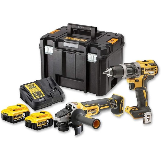 DEWALT DCK2080P2T DCK2080P2T-QW Perceuse-visseuse à percussion sans fil 18 V Li-Ion incl