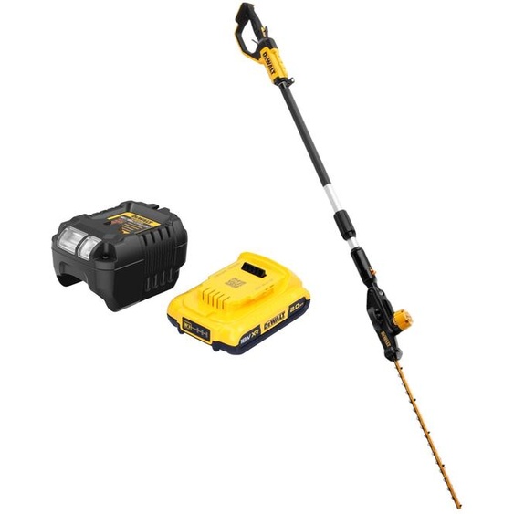 DeWalt DCMPH 566 D1 Taille-haies sans fil 18 V 55 cm + 1x batterie 2,0 Ah + chargeur