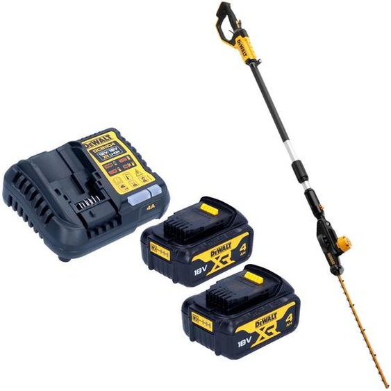 DeWalt DCMPH 566 M2 Taille-haies sans fil 18 V 55 cm + 2x batterie 4,0 Ah + chargeur