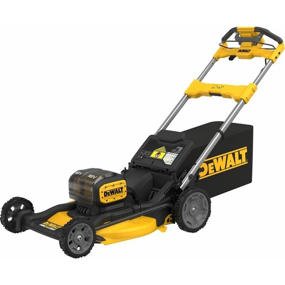 DeWalt DCMWSP156N-XJ Tondeuse à gazon sans fil 2 x 18 volts, largeur de coupe 53 cm avec traction sur roues (version de base)