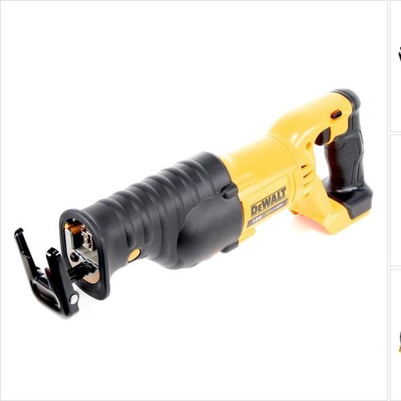 DeWalt DCS 380 N 18 V Li-Ion Scie sabre sans fil Solo - sans batterie ni chargeur