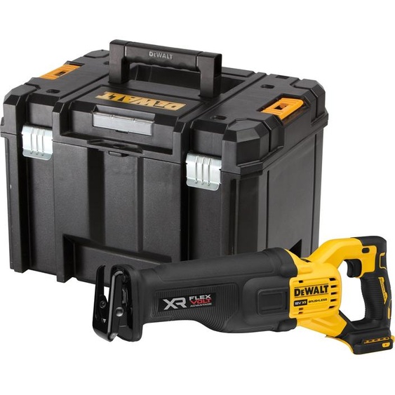 DEWALT DCS386NT-XJ, Sans balai, Noir, Jaune, 3000 SPM, 13 cm, 95 dB, 84 dB