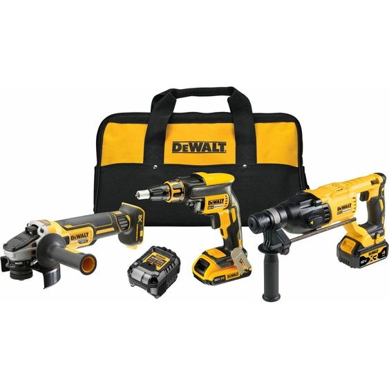 DEWALT pack combiné sans fil (3 pièces), 18V