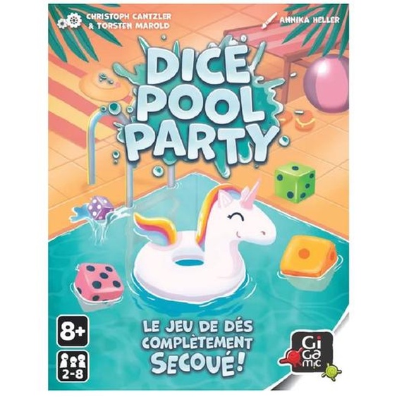 Dice Pool Party Jeux De Société Famille & Junior Bleu