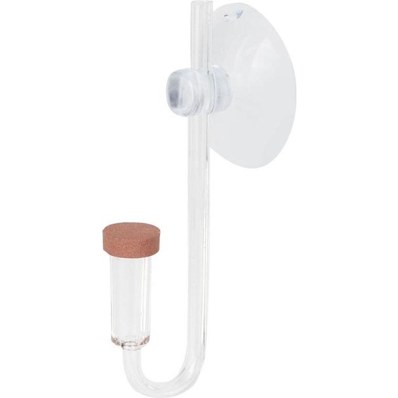 Diffuseur CO2 acrylique transparent, compte-bulles, pour plantes daquarium, plantes aquatiques, nano-céramique